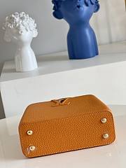 Louis Vuitton Capucines 21 Orange Taurillon Leather - 4