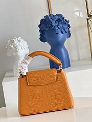 Louis Vuitton Capucines 21 Orange Taurillon Leather - 3
