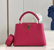 Louis Vuitton Capucines 27 Pink Taurillon Leather - 1