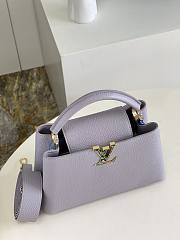 Louis Vuitton Capucines 27 Purple Taurillon Leather - 2