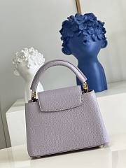 Louis Vuitton Capucines 21 Purple Taurillon Leather - 4