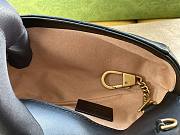 Gucci GG Marmont 16.5 Matelassé Black Leather 5609  - 6