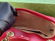 Gucci GG Marmont 22 Matelassé Red Leather 2643 - 5