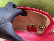 Gucci GG Marmont 16.5 Matelassé Red Leather 2644 - 2