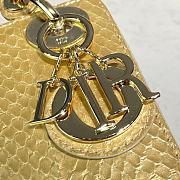 Lady Dior Python Pattern 1818 17cm - 6