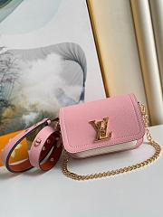 Louis Vuitton Lockme Tender M58555 Pink 3357 19cm - 1