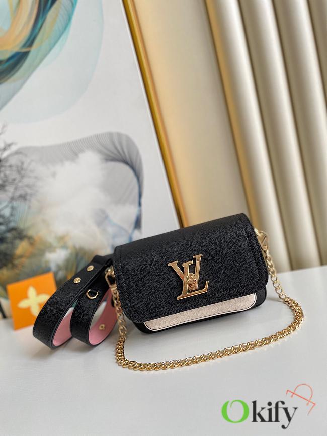 Louis Vuitton Lockme Tender M58555 Black 3356 19cm - 1