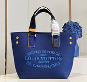 Louis Vuitton Denim Tote Bag 3351 30cm  - 1