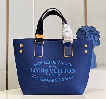 Louis Vuitton Denim Tote Bag 3351 30cm 