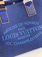 Louis Vuitton Denim Tote Bag 3351 30cm  - 6