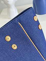 Louis Vuitton Denim Tote Bag 3351 30cm  - 4