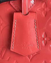 Louis Vuitton Alma BB 24 Hornskin Pink Monogram Vernis Leather 3556  - 3