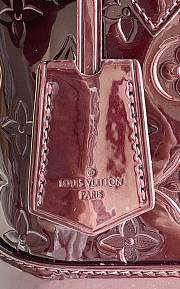 Louis Vuitton Alma BB 24 Wine Red Monogram Vernis Leather 3549 - 4