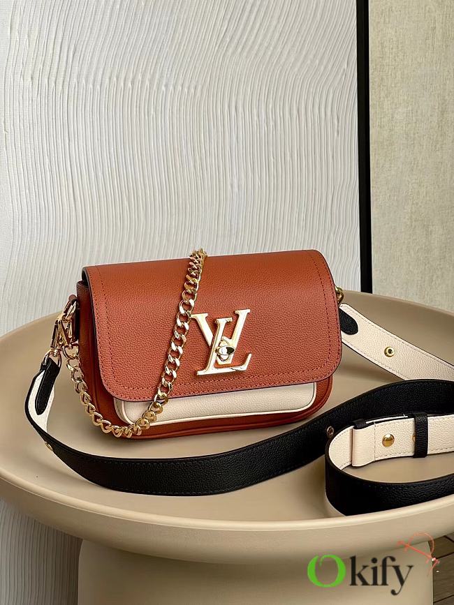 Louis Vuitton Lockme Tender M58555 Brown 3366 19cm  - 1