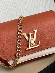 Louis Vuitton Lockme Tender M58555 Brown 3366 19cm  - 2