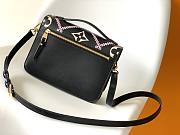 Louis Vuitton S-Lock Pochette Metis 25 Black Monogram 3350 - 6