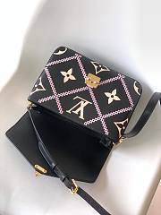 Louis Vuitton S-Lock Pochette Metis 25 Black Monogram 3350 - 4