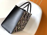 Louis Vuitton Onthego MM 35 Black Monogram Empreinte 1973 - 5