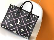 Louis Vuitton Onthego MM 35 Black Monogram Empreinte 1973 - 3