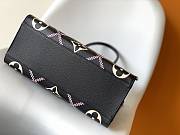 Louis Vuitton Onthego MM 35 Black Monogram Empreinte 1973 - 2