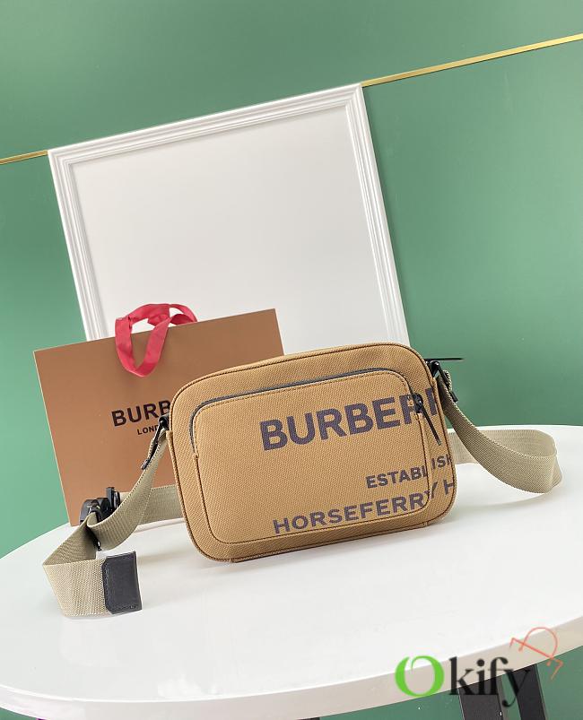 Burberry Buggy Bag 23 Brown Canvas - 1