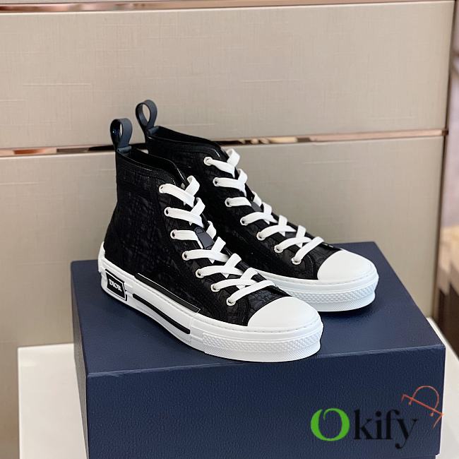Dior High Top Sneaker Oblique 9230 - 1
