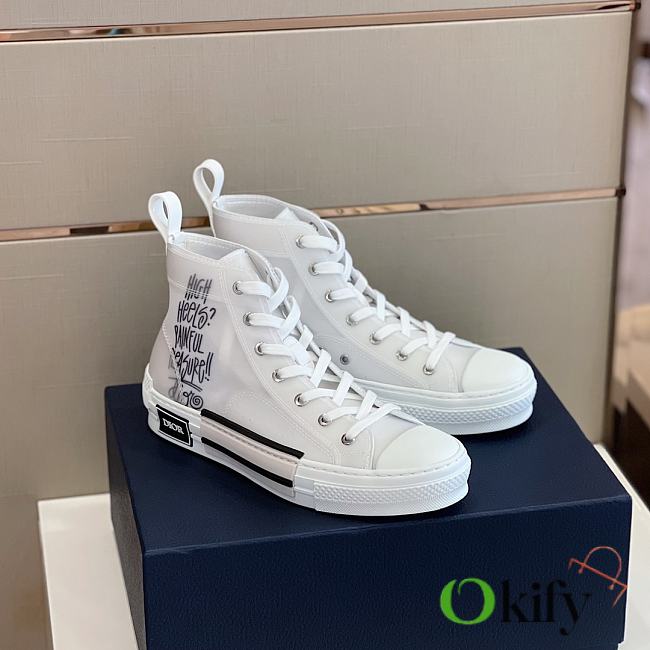 Dior High Top Sneaker Oblique 9231 - 1