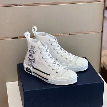 Dior High Top Sneaker Oblique 9231