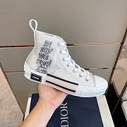Dior High Top Sneaker Oblique 9231 - 2