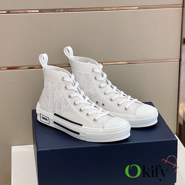 Dior High Top Sneaker Oblique 9232 - 1
