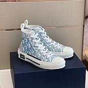 Dior High Top Sneaker Oblique 9233 - 1