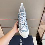 Dior High Top Sneaker Oblique 9233 - 3