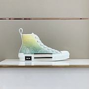 Dior High Top Sneaker Oblique 9235 - 2