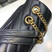 YSL Large Loulou 38 Black Leather Gold Hardware  - 6