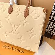 Louis Vuitton Onthego GM 41 Beige 9753 - 3