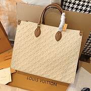 Louis Vuitton Onthego GM 41 Beige 9754 - 1