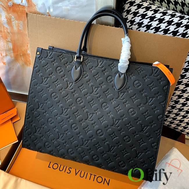 Louis Vuitton Onthego GM 41 Black 9754 - 1