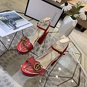 Gucci Heels Red - 1