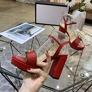 Gucci Heels Red - 2