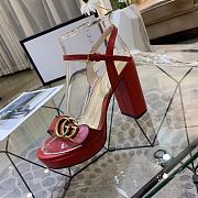 Gucci Heels Red - 4