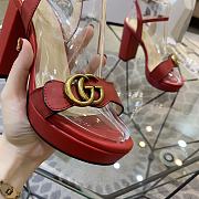 Gucci Heels Red - 5