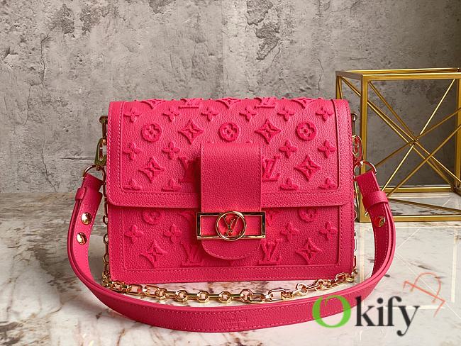 Louis Vuitton Dauphine 25 Rose Fluo Monogram - 1