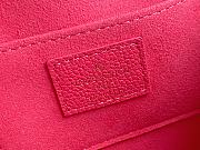 Louis Vuitton Dauphine 20 Rose Fluo Monogram  - 6