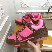 Louis Vuitton Hot Pink Sneakers 1952 - 1