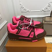 Louis Vuitton Hot Pink Sneakers 1952 - 2