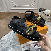 Louis Vuitton Black Sandals 1948 - 2