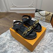 Louis Vuitton Black Sandals 1948 - 5