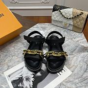 Louis Vuitton Black Sandals 1948 - 6