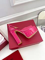 Valentino Open Toe Heels Hot Pink 12cm - 5