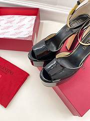 Valentino Open Toe Heels Black 12cm - 3
